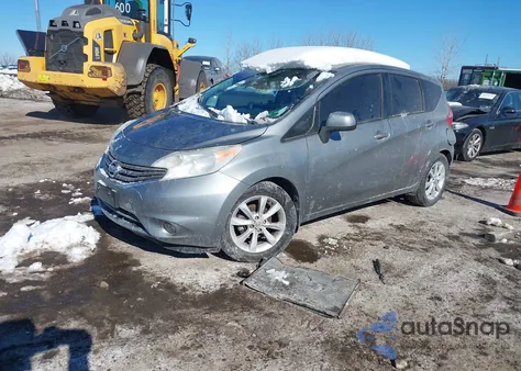 2014 Nissan Versa Note Sv z USA, uszkodzony, nr VIN 3N1CE2CP3EL373923